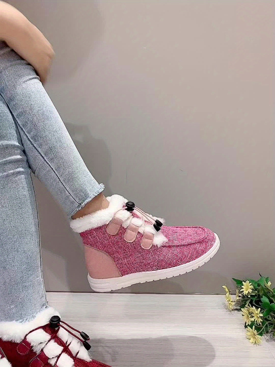 SnowMelt™ Cozy Fleece Sneakers