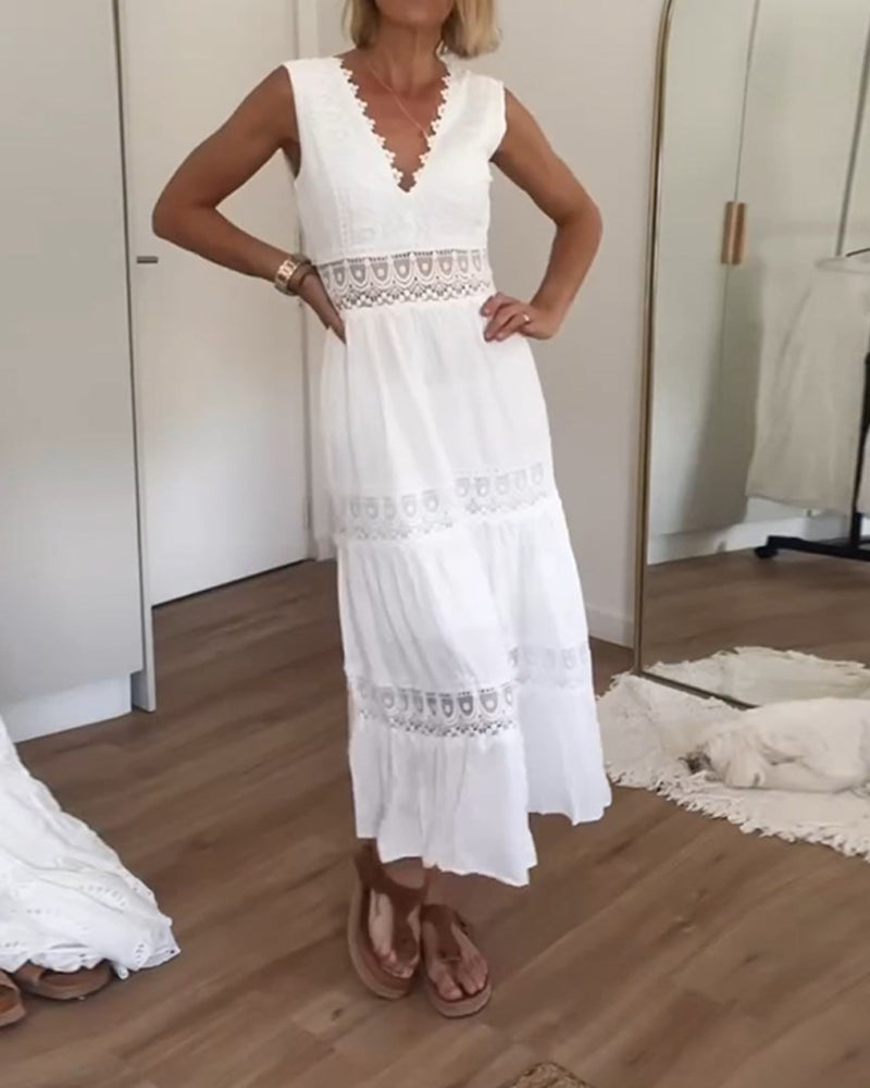 Luna Lace Comfort Dress