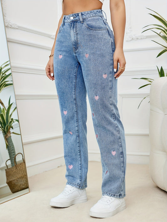 Marian heart Jeans