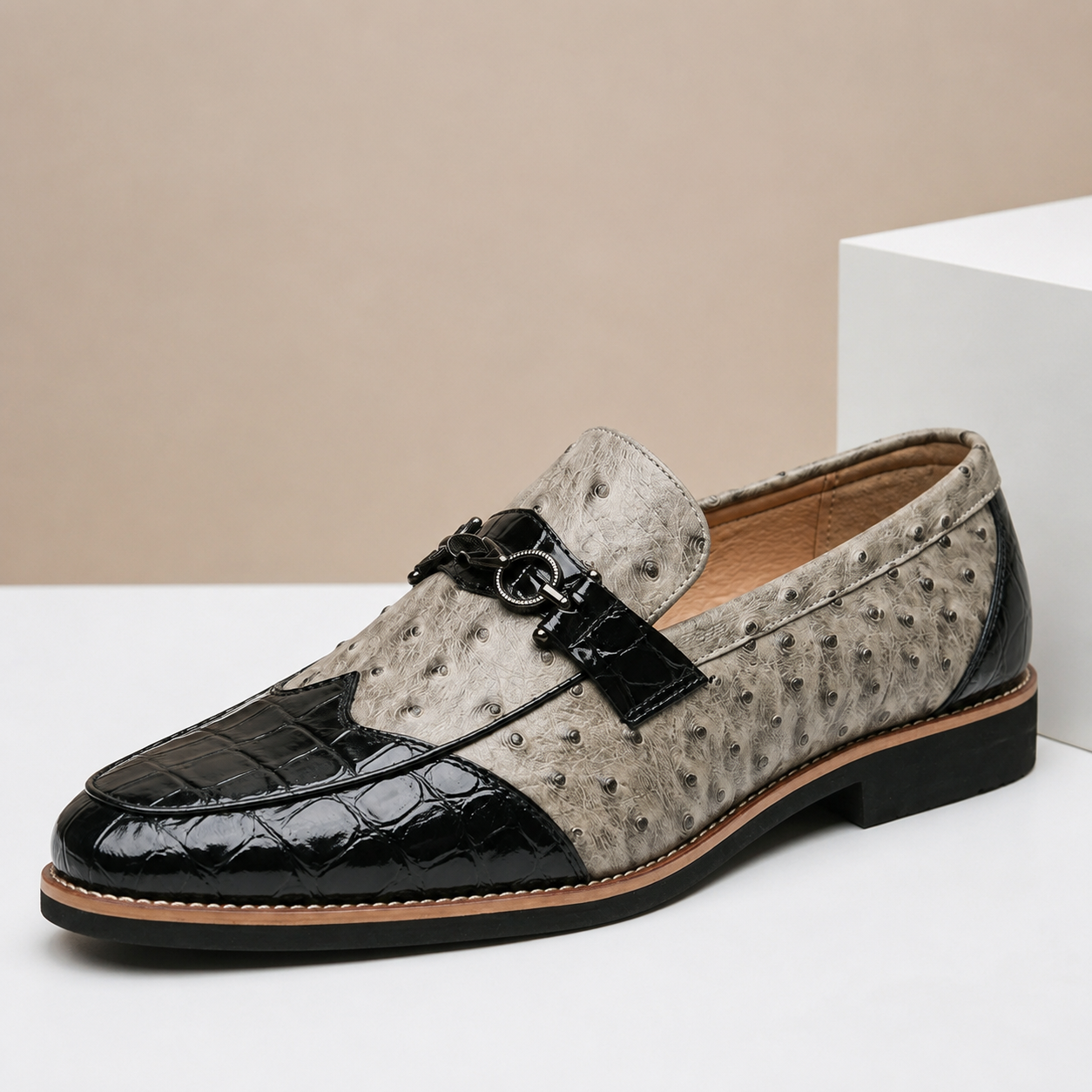 Renzo Genuine Leather Loafers