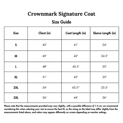 Crownmark Signature Coat