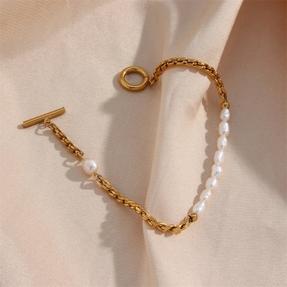 Pearl Link Bracelet