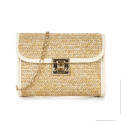 Coastal Luxe Chain Clutch