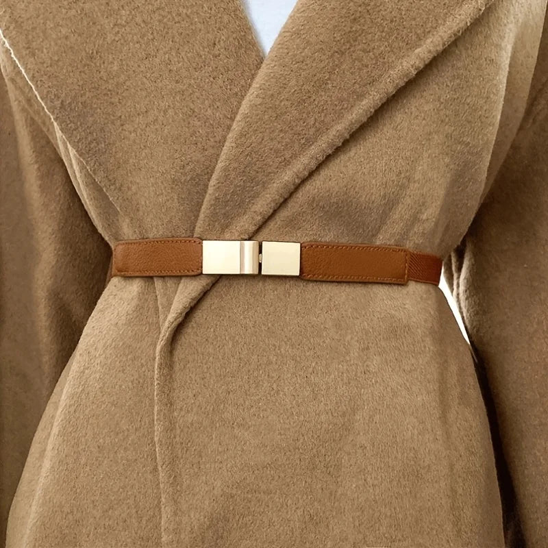 Mira Slim Clasp Belt
