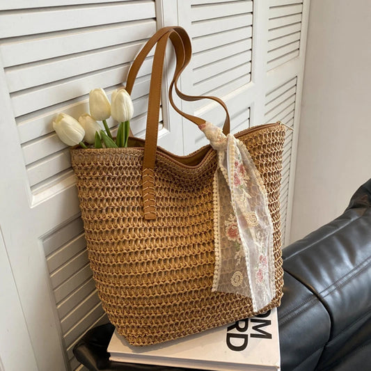Vintage Woven Tote