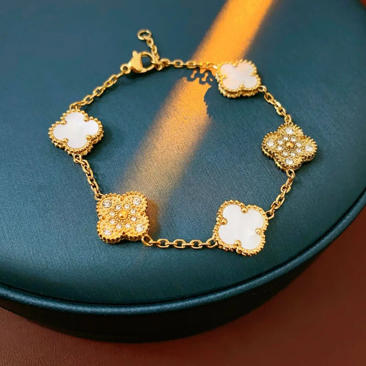 Four-leaf Clover Bracelet