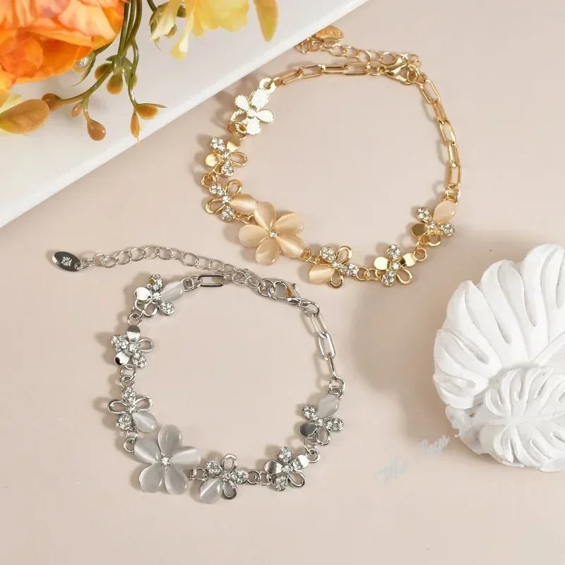 Crystal Bloom Bracelet