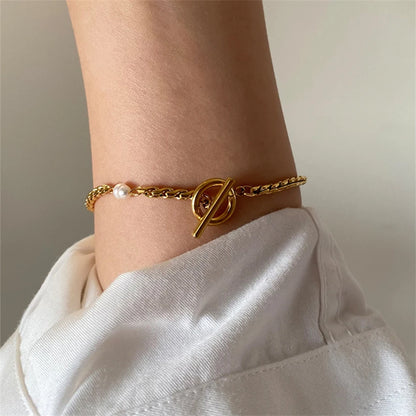 Pearl Link Bracelet