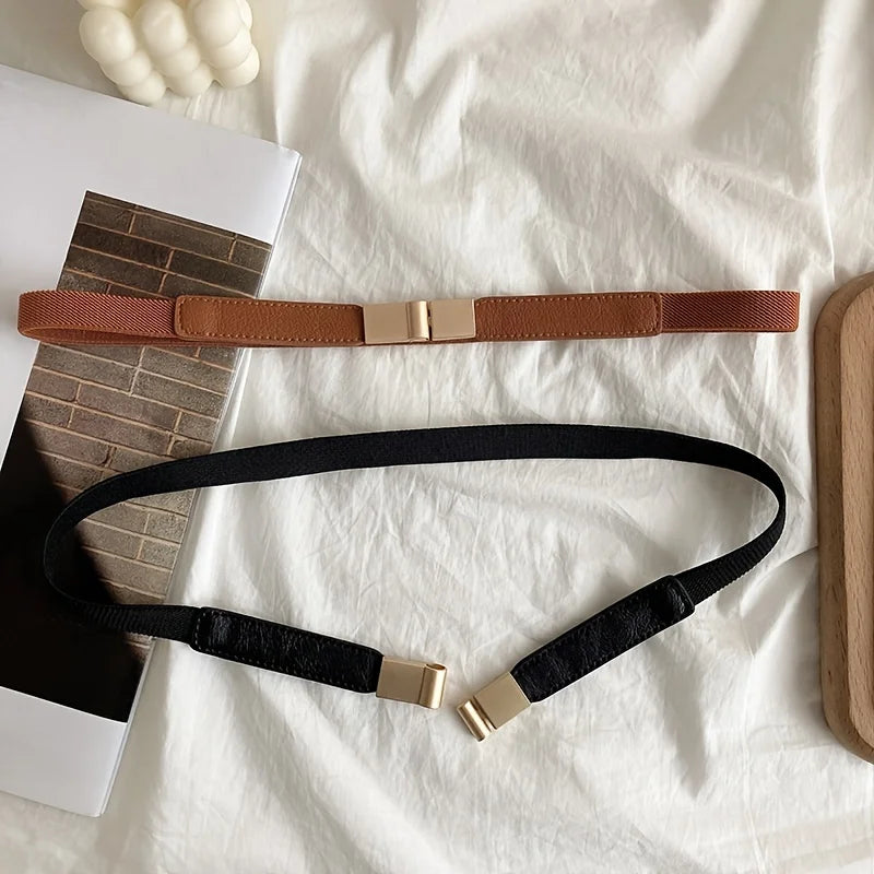 Mira Slim Clasp Belt