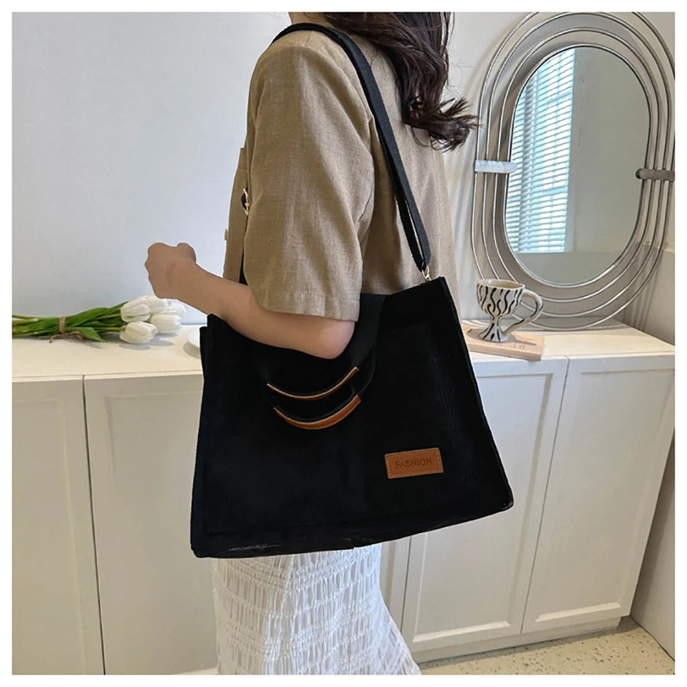 Multi-Pocket Shoulder Bag