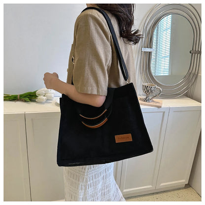 Multi-Pocket Shoulder Bag