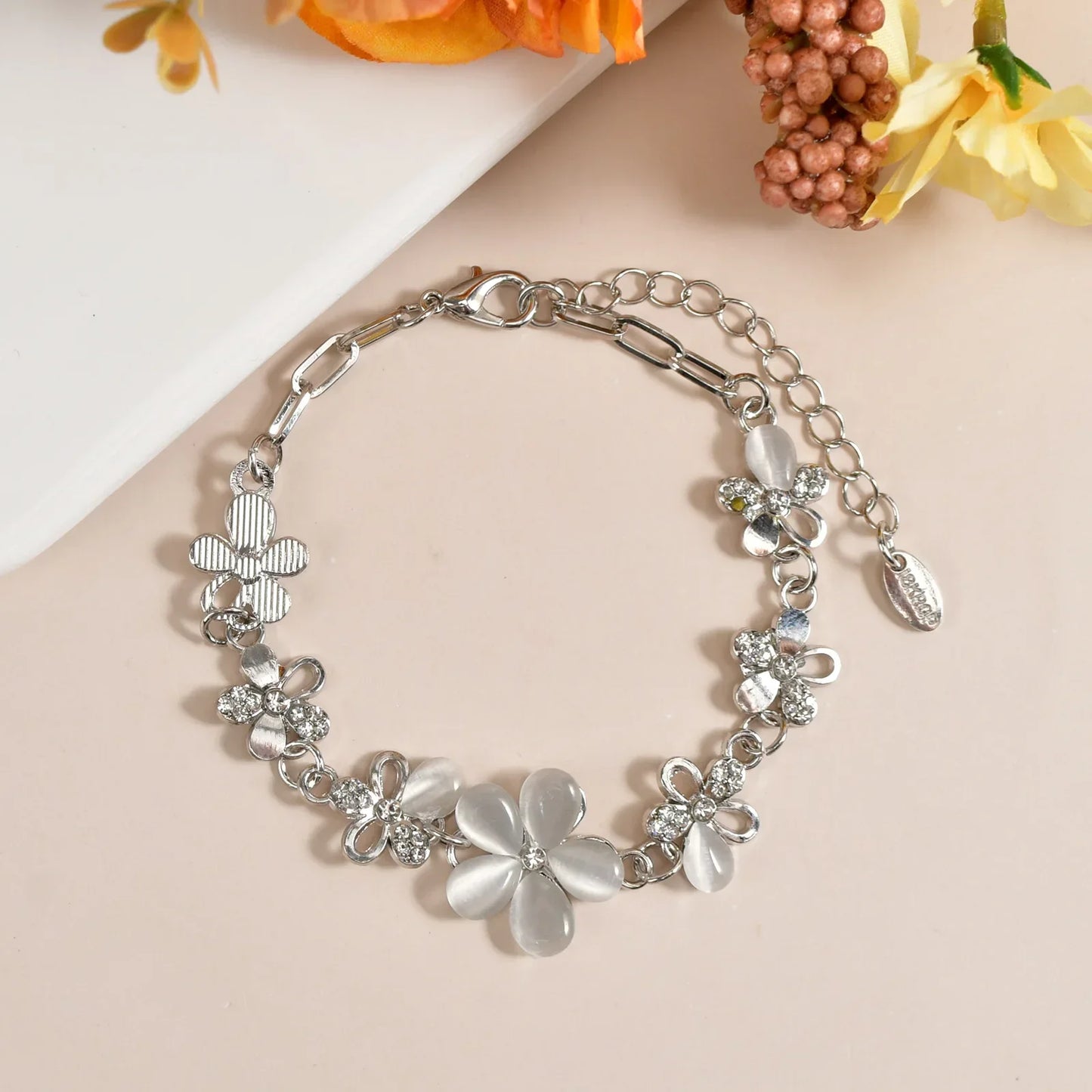 Crystal Bloom Bracelet