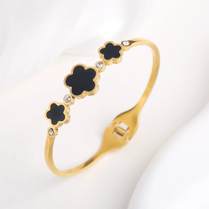 Clover Luxe Bangle