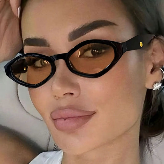 Midnight Curve Oval Shades
