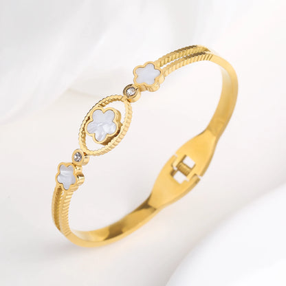Clover Luxe Bangle