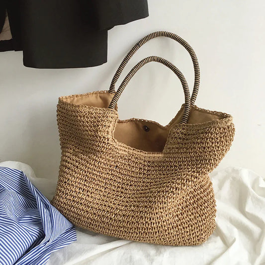 Woven Everyday Straw Tote