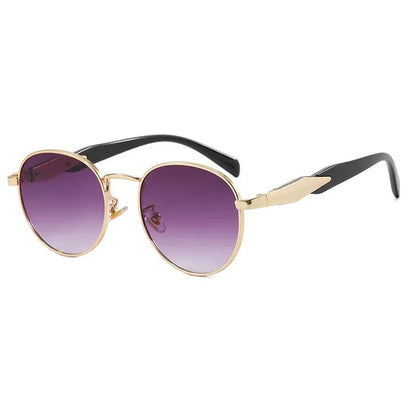 Iconic Gold-Frame Sunglasses