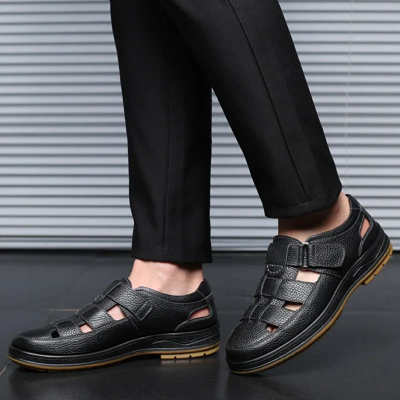 Riverton Fisherman Leather Sandal