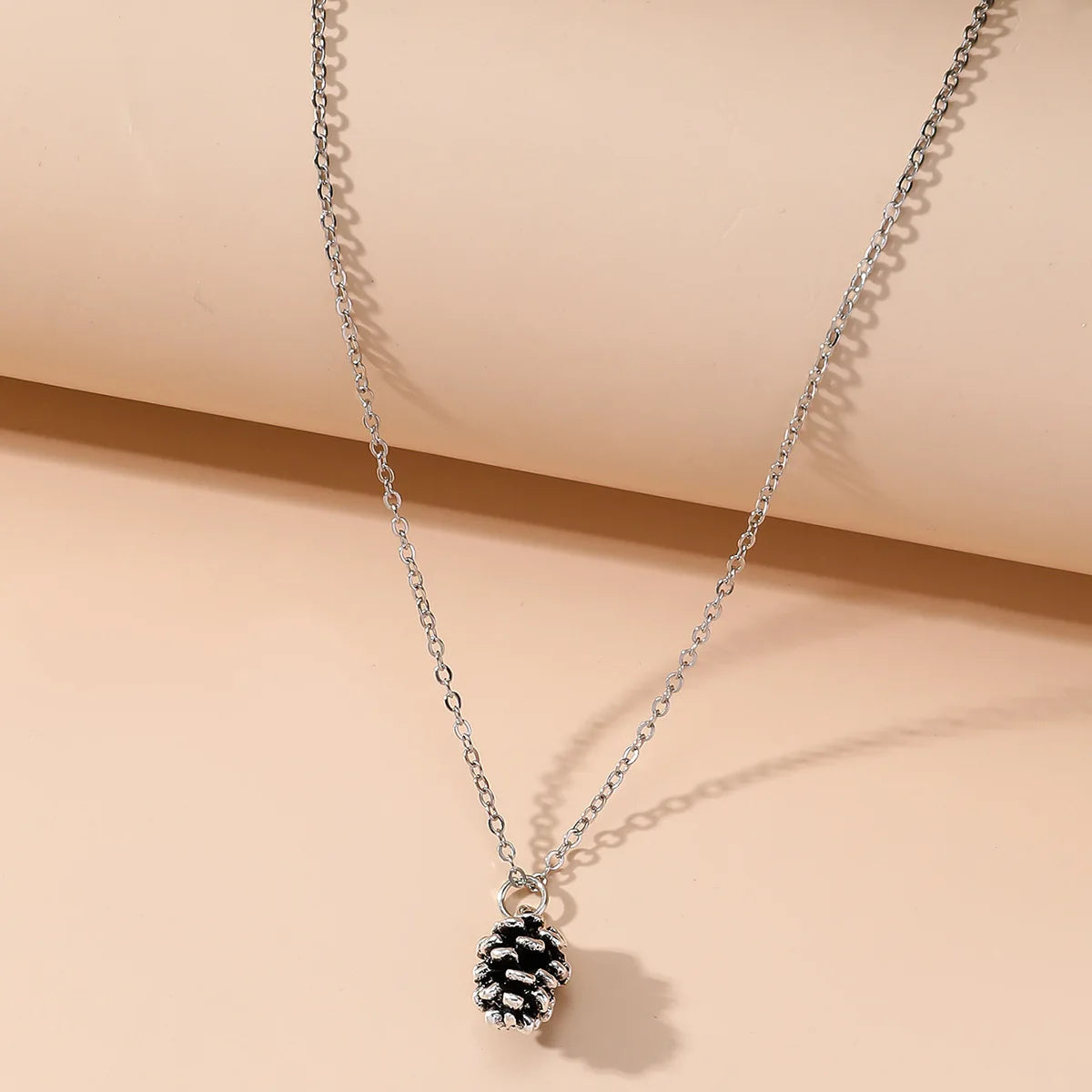 Pinecone Charm Necklace