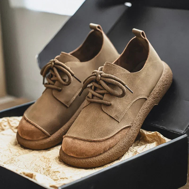 Troy Leather Sneakers