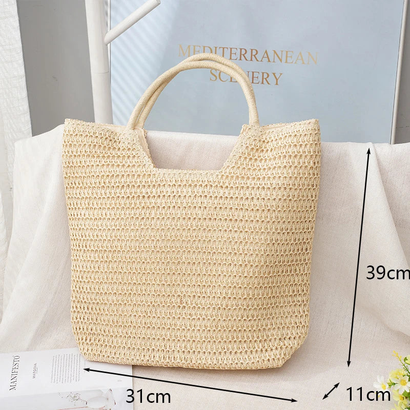 Woven Everyday Straw Tote