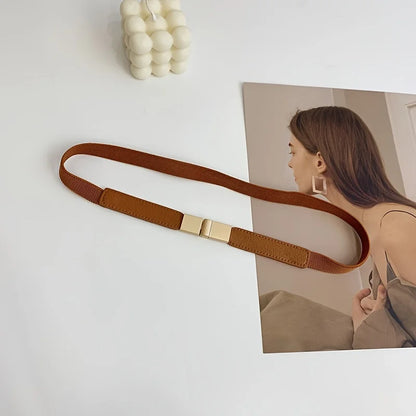 Mira Slim Clasp Belt