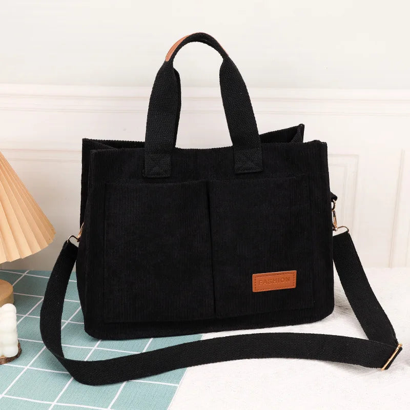 Multi-Pocket Shoulder Bag