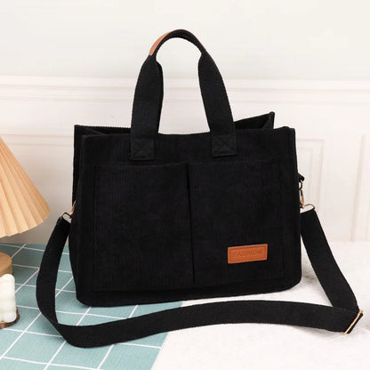 Multi-Pocket Shoulder Bag