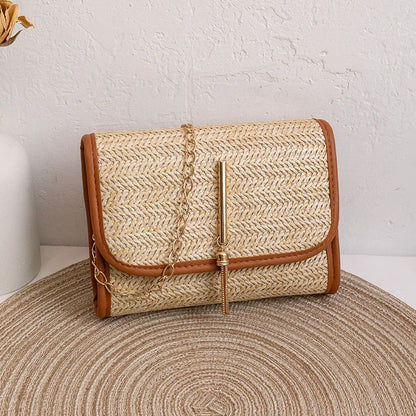Coastal Luxe Chain Clutch