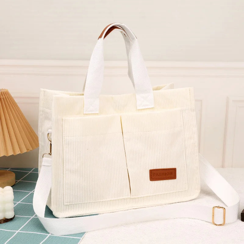 Multi-Pocket Shoulder Bag