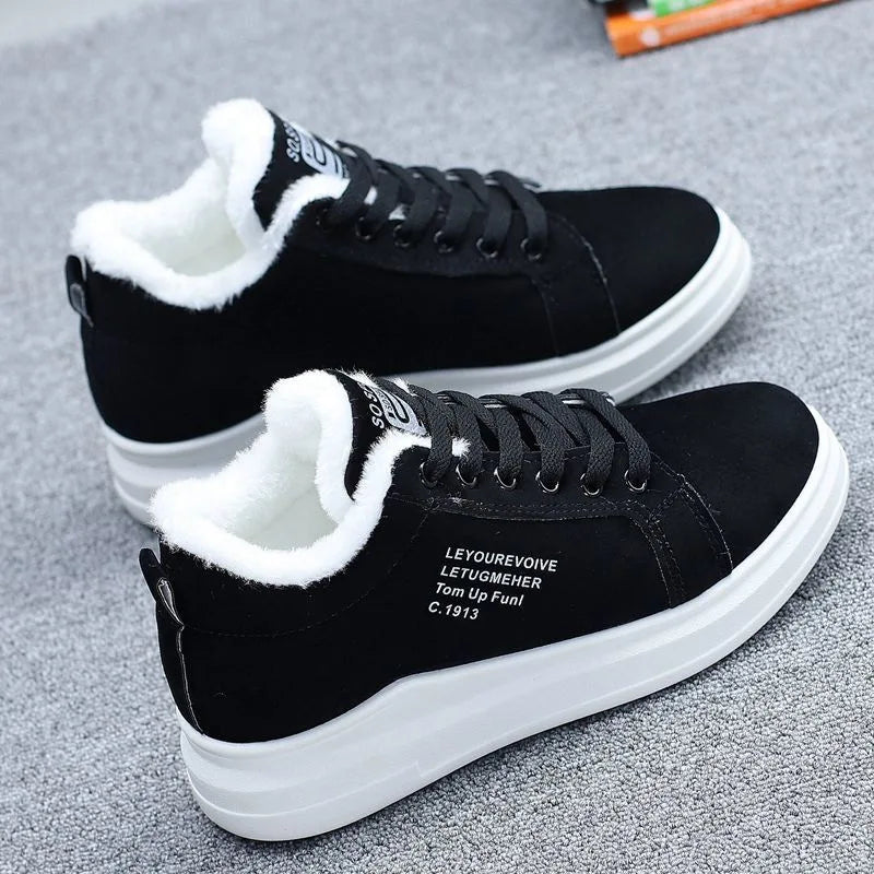 Women's Winter Sneakers with Fur Lining