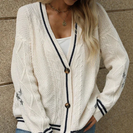 Star Knit Cardigan