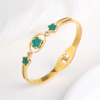 Clover Luxe Bangle