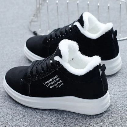 Women's Winter Sneakers with Fur Lining