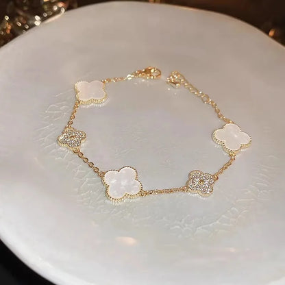 Four-leaf Clover Bracelet