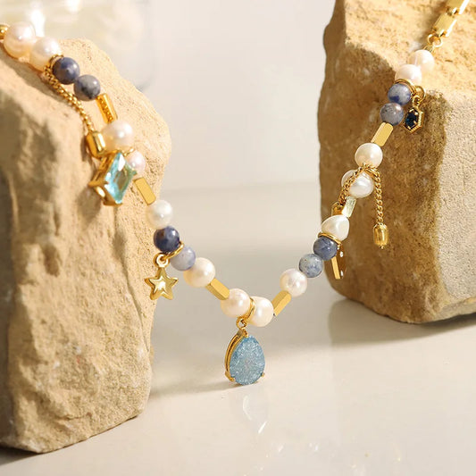 Gem Charm Necklace