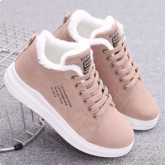 Women's Winter Sneakers with Fur Lining