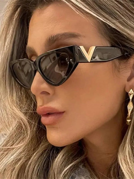 V Luxe Cat-Eye Sunglasses