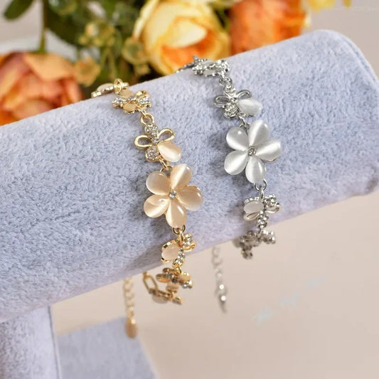 Crystal Bloom Bracelet