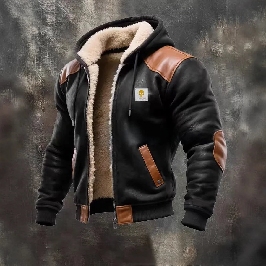 THE IRONFORGE LEATHER BOMBER