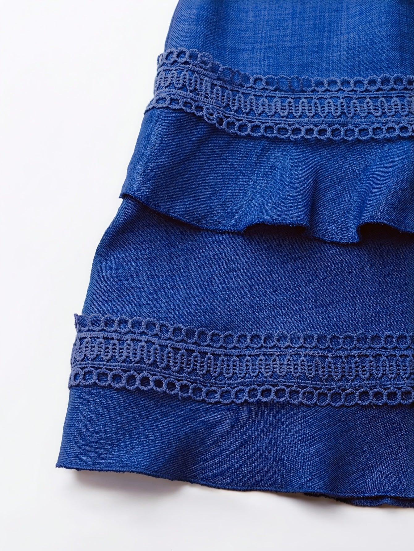 Elena Lace Trim Dress