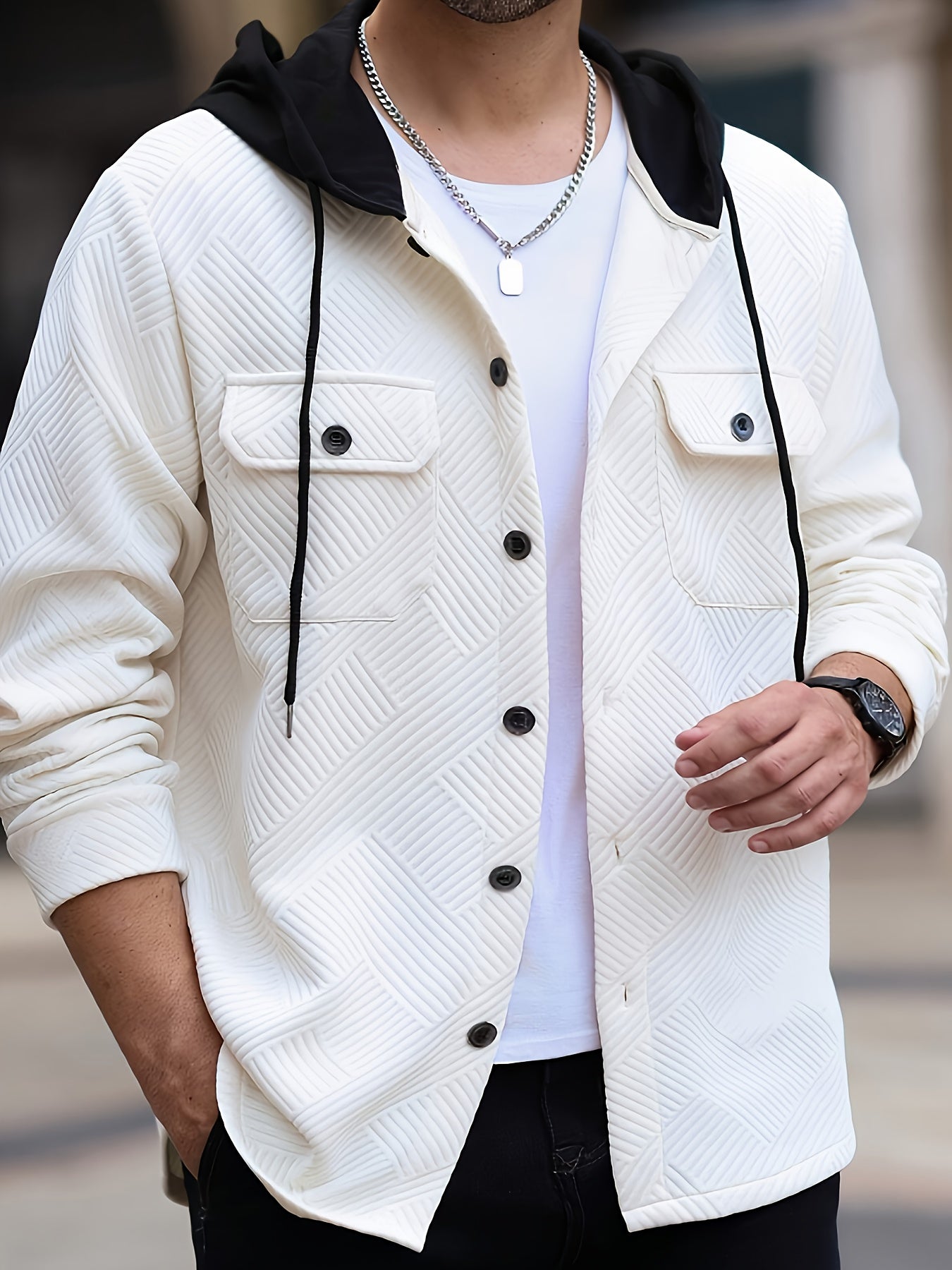 Orveno Structured Zip Jacket
