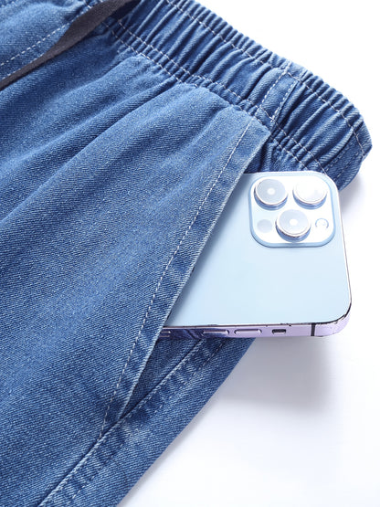 StreetForge Denim Cargo Jogger