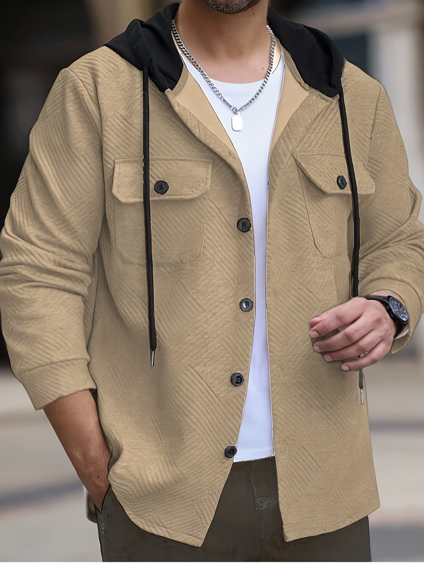 Orveno Structured Zip Jacket