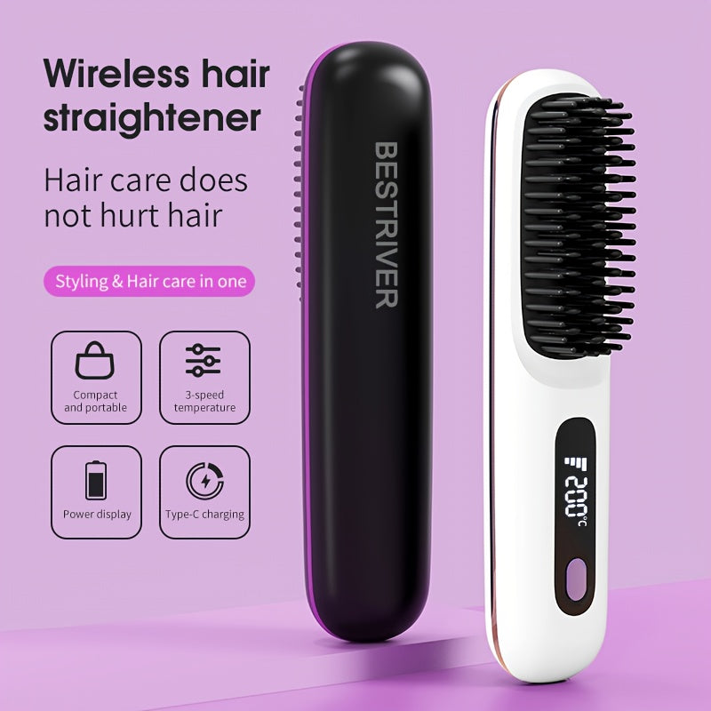 Glide Cordless Straightening Brush