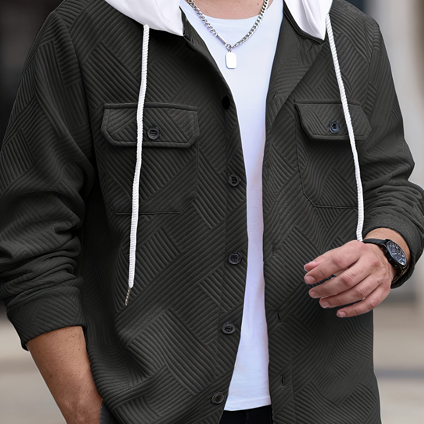 Orveno Structured Zip Jacket