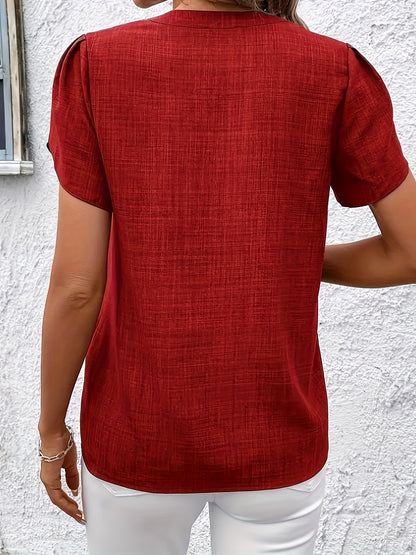 Lina Soft Texture Blouse