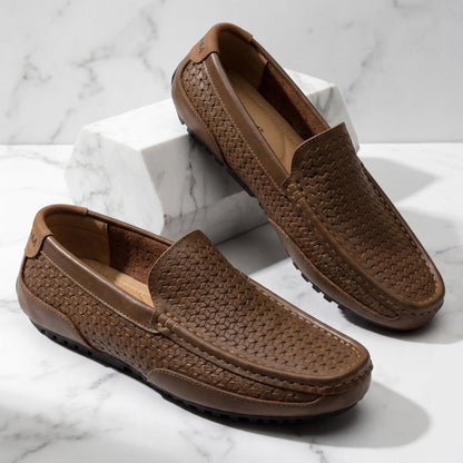 Jacomo Genuine Leather Loafers